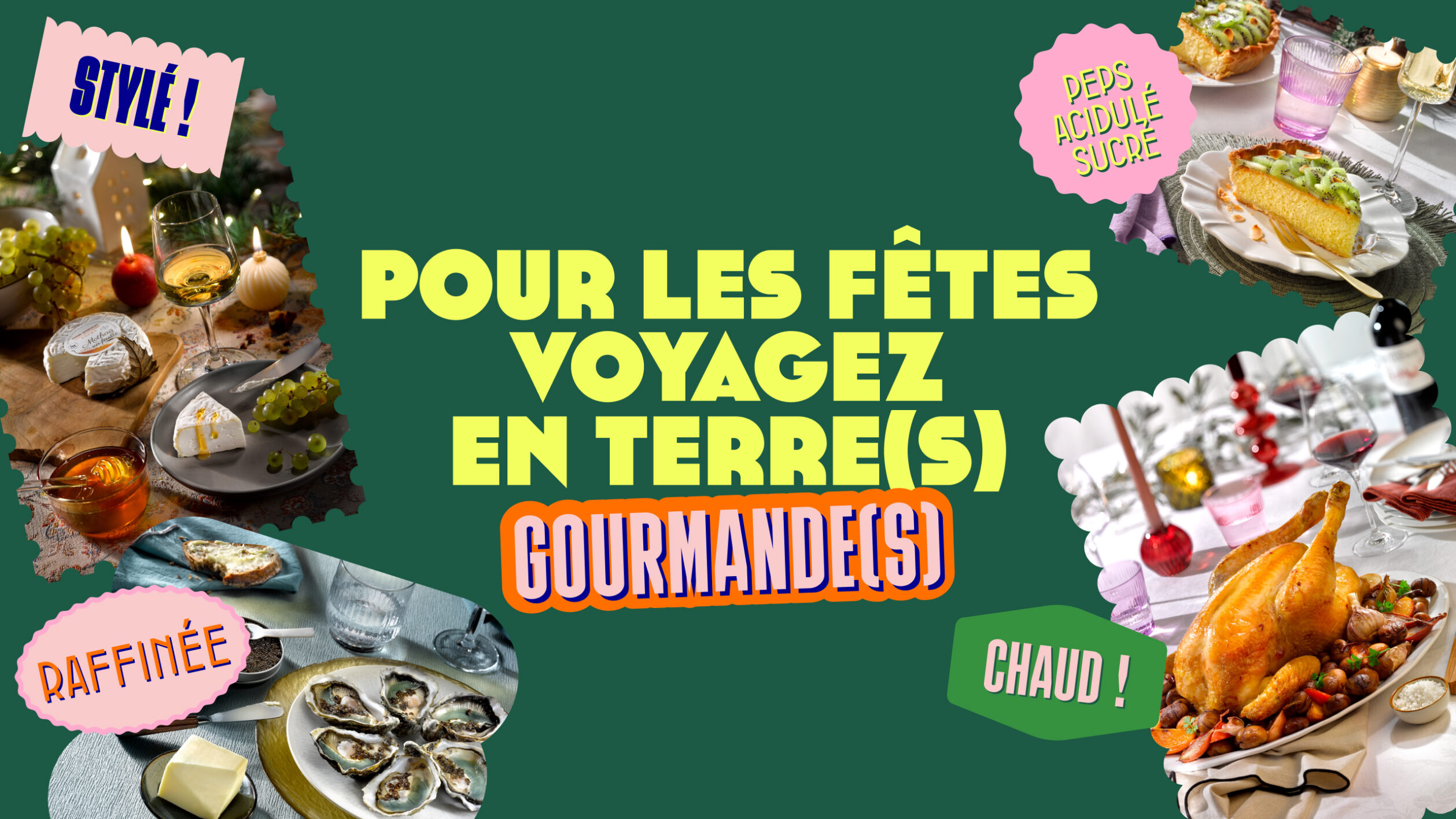 Bannière campagne communication AANA hiver fetes 2025